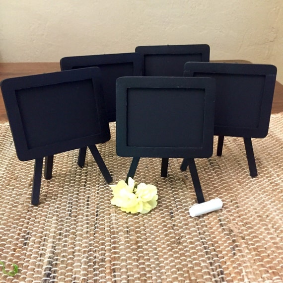 Six Art Easel Chalkboard Table Marker Chalkboard Table