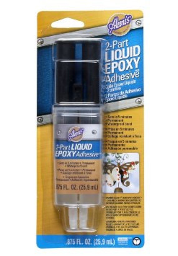 Aleene's 2Part Liquid Epoxy Adhesive Glue Permanent Quick