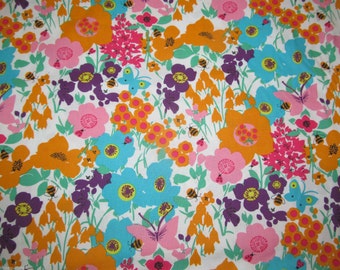 Rose & Hubble Novelty / Craft Dress 100 % Cotton Fabric Material - Floral