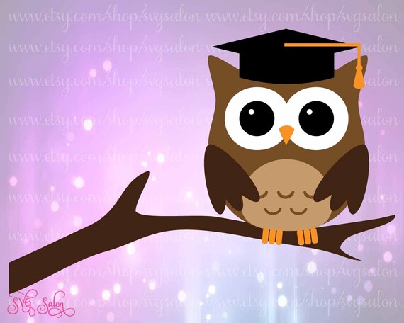 Download Graduate Owl Layered Cutting File in Svg Eps Dxf and by ...