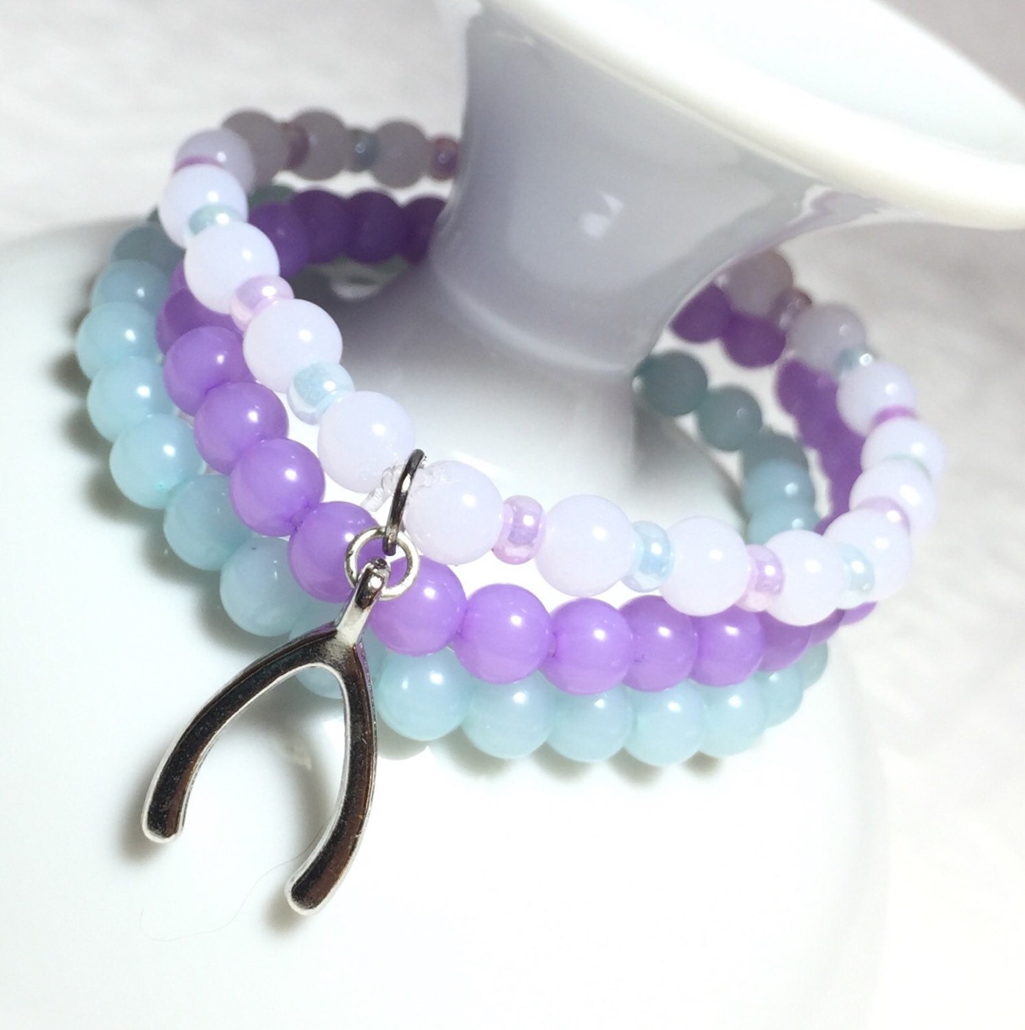 Soft grunge jewelry kawaii bracelet pastel goth by crushedcameo