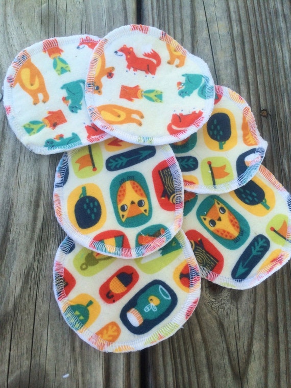 Reusable nursing pads reusable breast pads by MonkeyBottomsCo