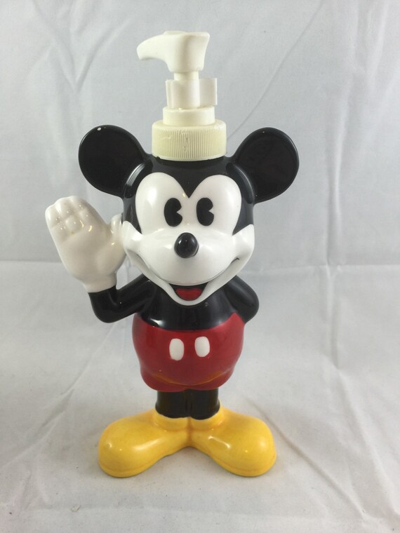 Vintage 80's Mickey Mouse soap dispenser disney