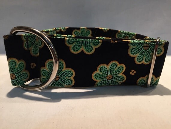 Two Inch Wide Fabric dog collar collar by ClassyCaninesCollars