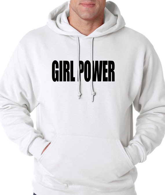 Hoodie Girl Power Hooded Girls Empowerment Sweatshirt 1132 by
