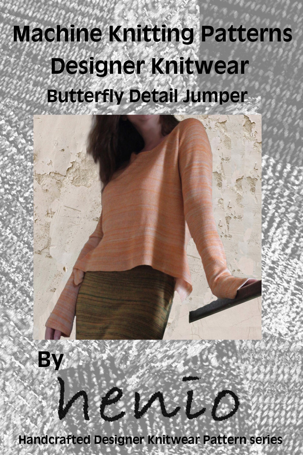 Butterfly Jumper Knitting Pattern