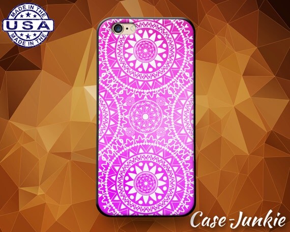Rosa mandala floral blumen muster cute tumblr von thecasejunkie