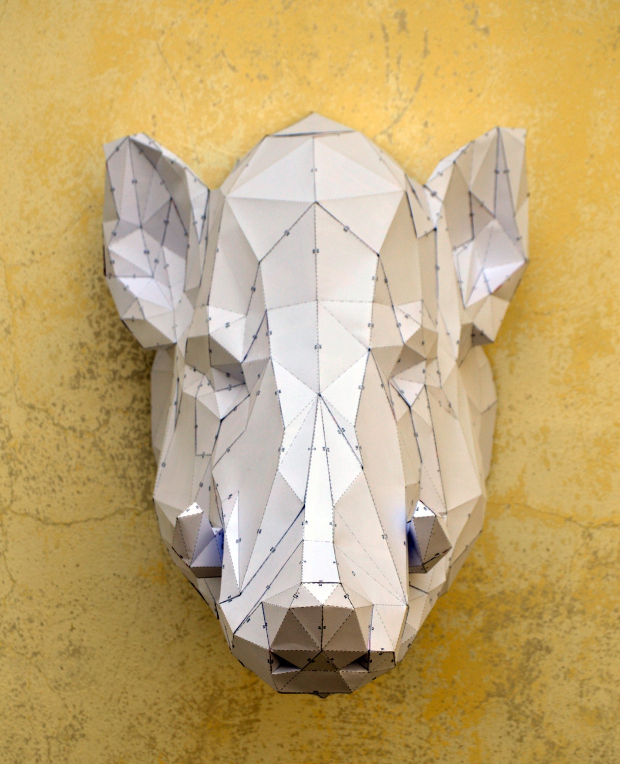 Make Your Own Wild Boar. Wild Animal Paper Crafts Wild