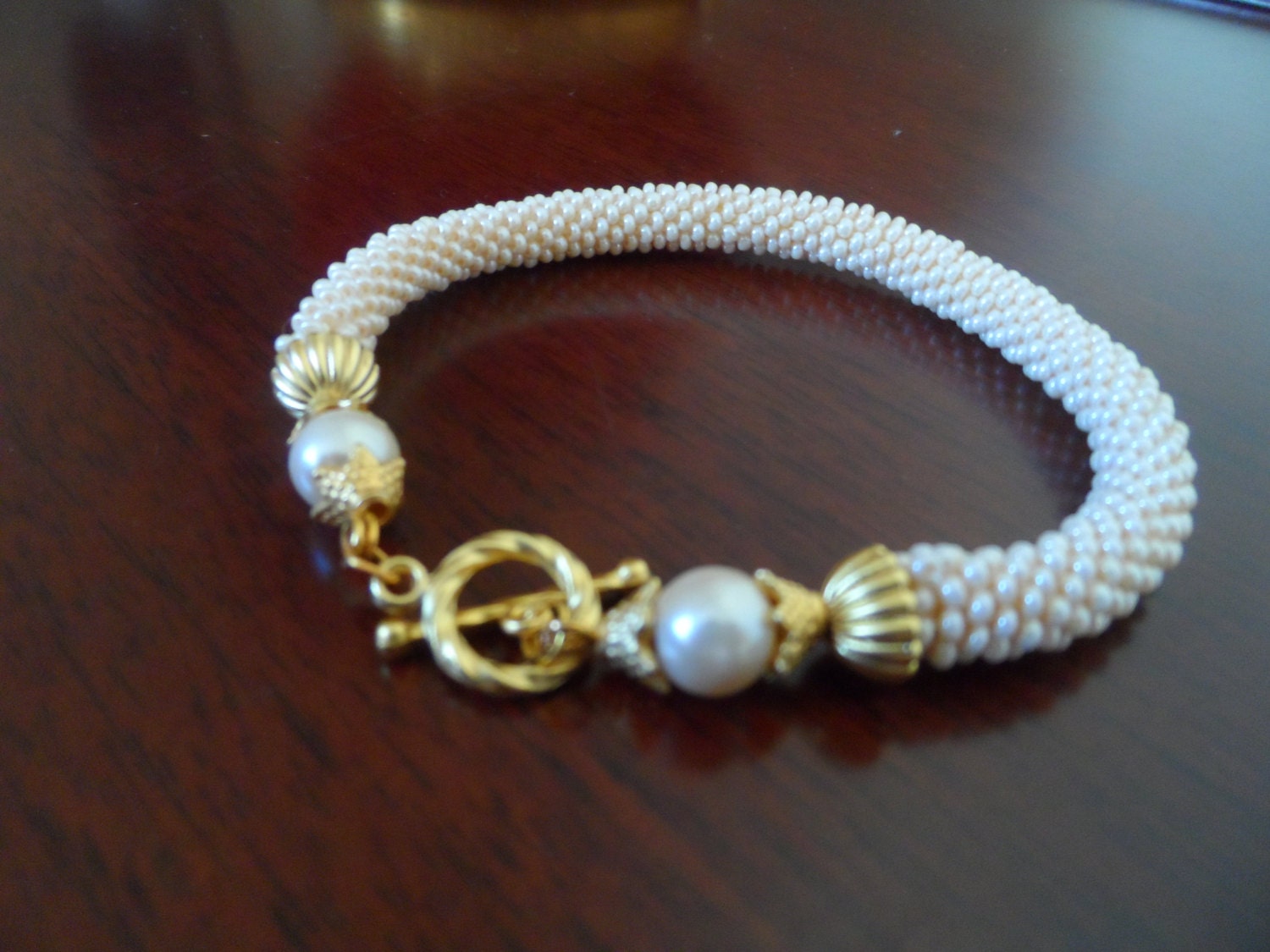 Beaded Bracelet Beaded Rope Bracelet Design Bracelet by