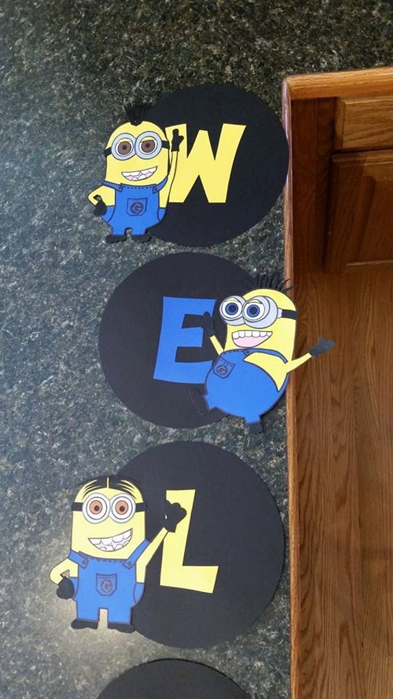 Minion Welcome Sign or Name Sign by TheTeachingTwins on Etsy