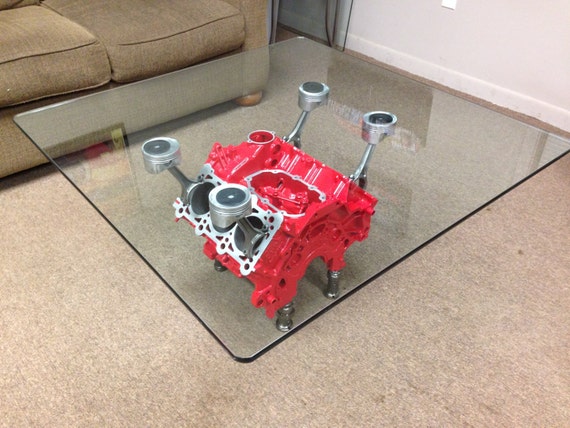 Table Basse Bloc Moteur Par LumppnSons Sur Etsy Table Basse Industrielle Metal Chariot ~ Table Basse Bloc Moteur Par LumppnSons Sur Etsy