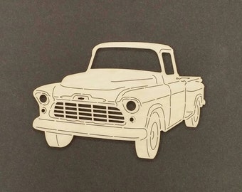 1956 CHEVY TRUCK Wall Art(Birch Wood)