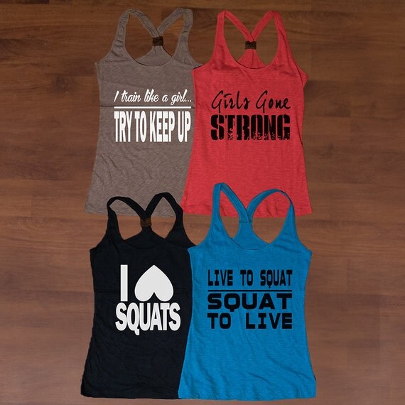 2 Racerback Tank Tops For 24.00 Choose any 2 by HaloBungalow