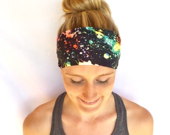Fitness Headband - Workout Headband - Running Headband - Yoga Headband - Disco Rave