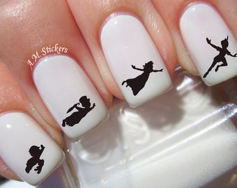 70 Peter Pan Nail Decals