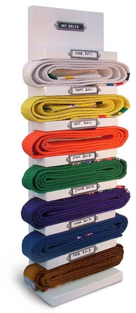 Items similar to Display Stand Kit for Martial Arts Belts on Etsy