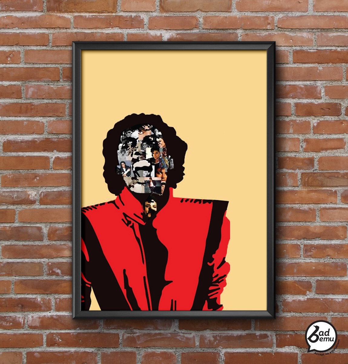 Michael Jackson Print creative print unique design by bademu