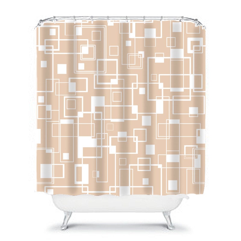 beige shower curtain bathroom decor cream shower home decor