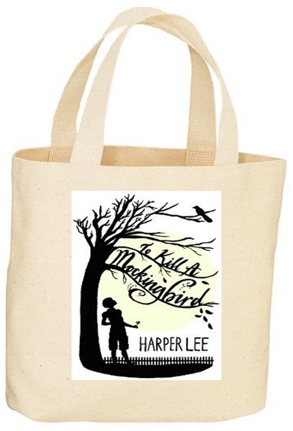 To Kill A Mockingbird custom tote bag