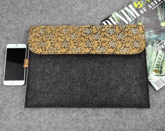 Macbook air case, Macbook 11", Macbook air sleeve, case for Macbook, Macbook case 12, 12" Macbook cover, Holiday gifts, felt bag, B3E210