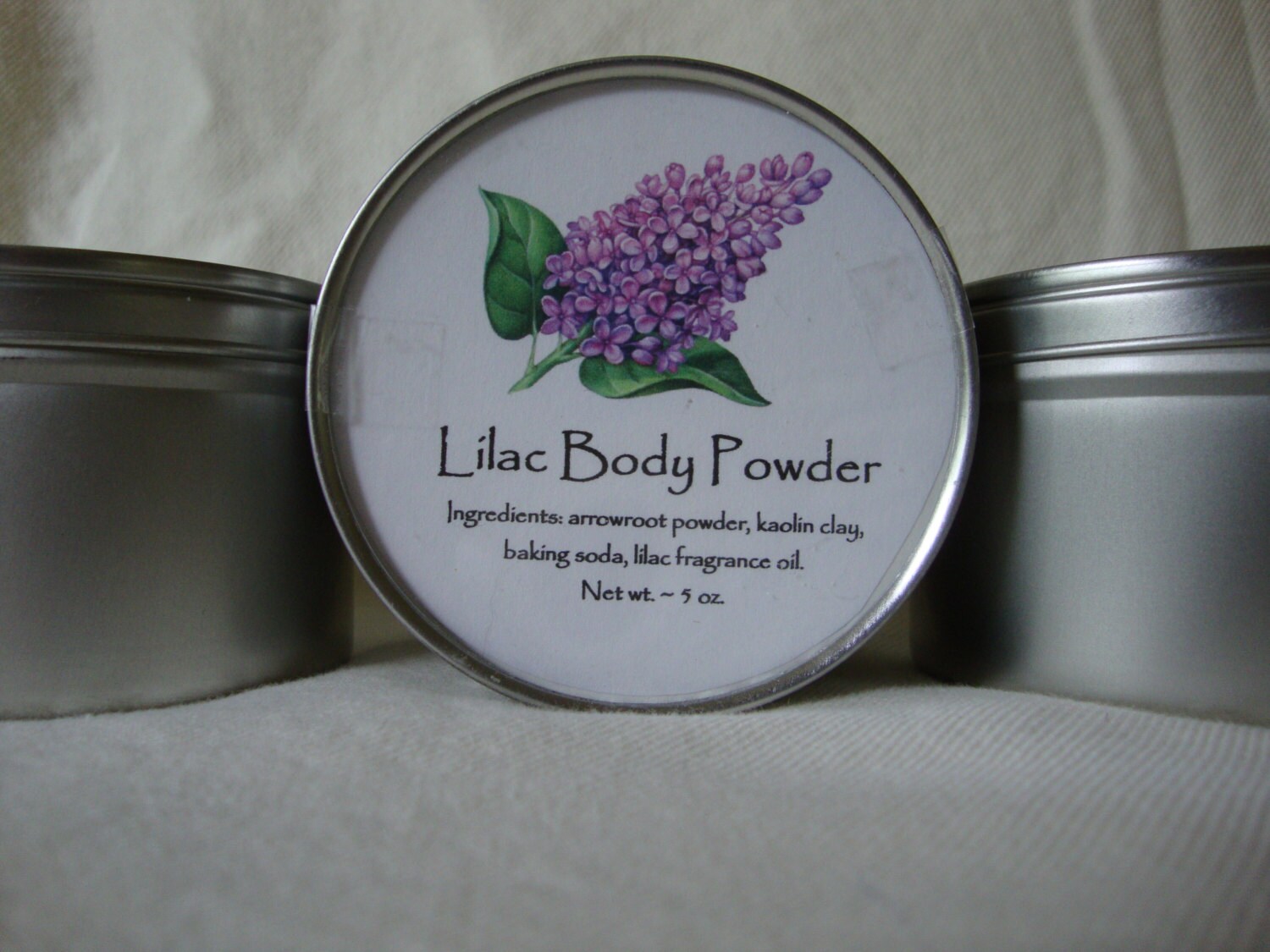 Lilac Body Powder Body Powder Powder Natural Powder Talc