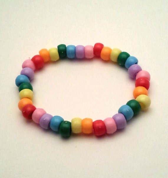 Gay Pride Beaded Bracelet