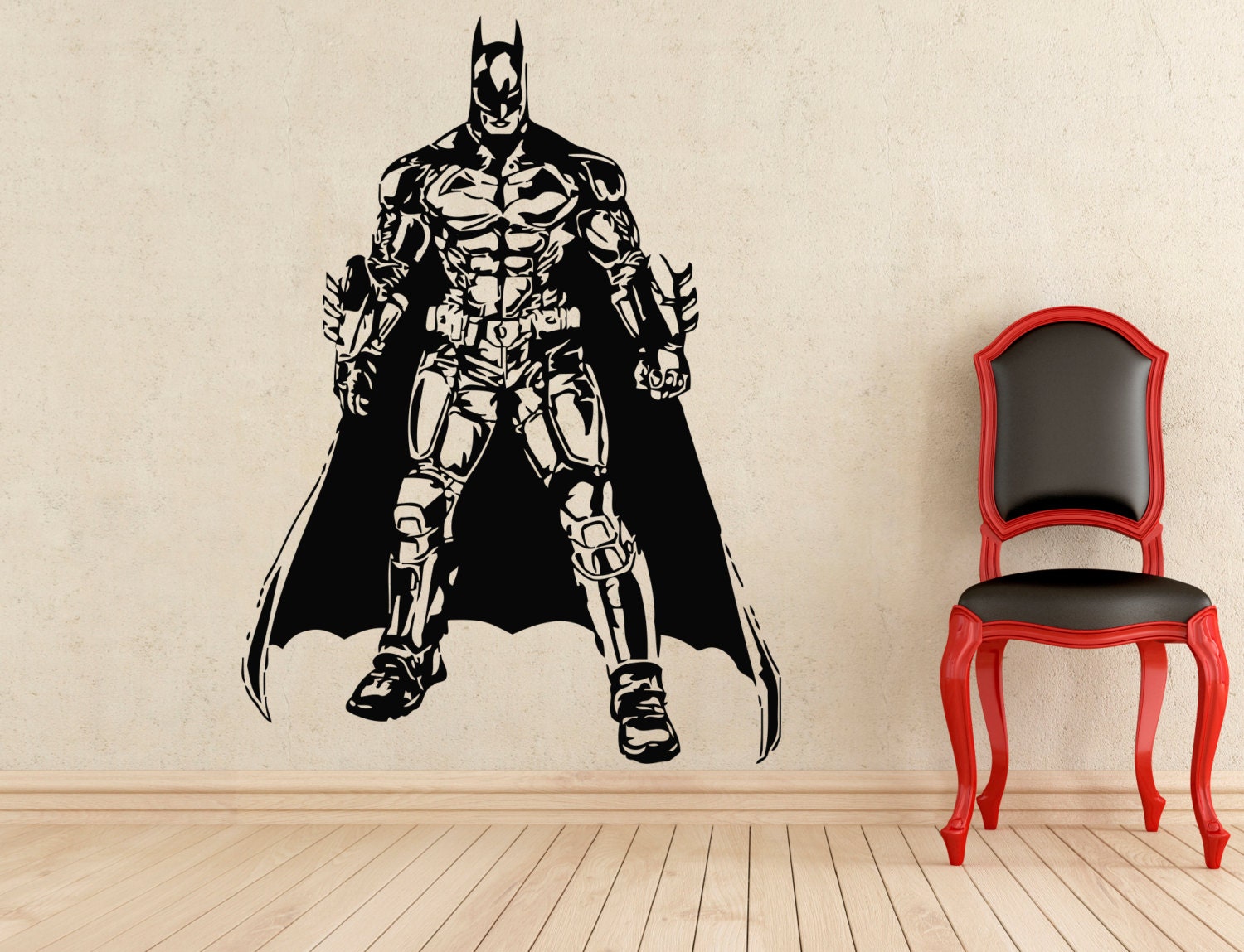 Batman Stickers Wall Vinyl Decals Home Interior Murals Art