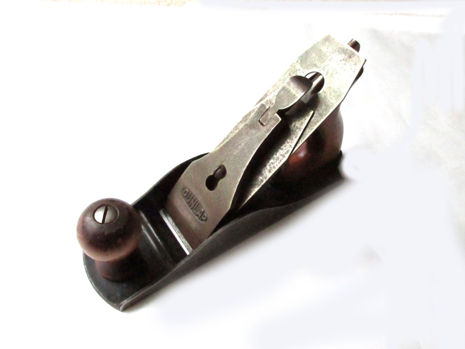 Dunlap 9 3/4 x 2 1/2 Wood Hand Plane Vintage