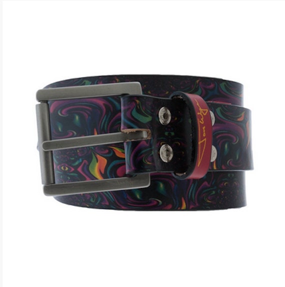 Multi-Universe Theory Leather Belt Multi-Colored Belt by JonWye