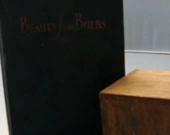lovely vintage flower Bulb book