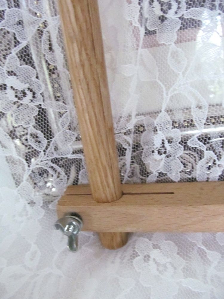 Wood Needlepoint Embroidery Stretcher Frame by PerfectPieLady