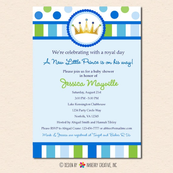 Little Prince Invitation 6