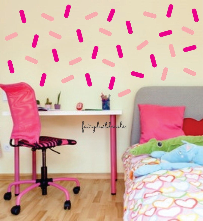Sprinkles wall decals nursery decals wall sprinkle decals