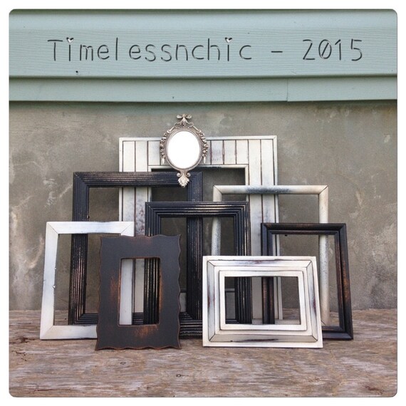 Picture Frames Distressed Picture Frame Set by TimelessNchic