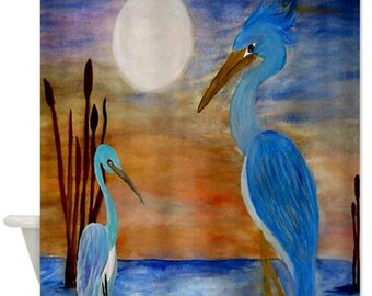 Einzigartige Vogel Duschvorhang Steampunk Stoffvorhang