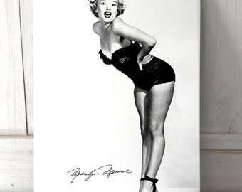 Marylin Monroe gift idea sign A4 metal plaque Shabby Chic picture home deco
