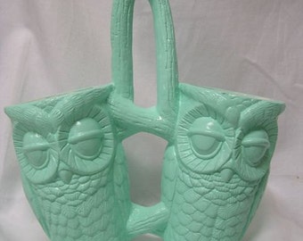 Tootsie Pop Owl Kitchen Caddy Mint Green