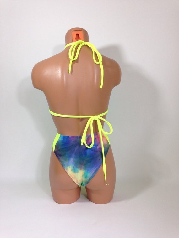 womens tie dye one piece bathing suit
