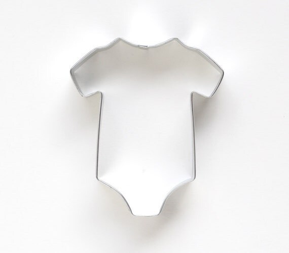 Baby One Piece Cookie Cutter, Baby Shower Cookie Cutter, First Birthday Cookies, Baby Romper Cookie Cutter Il_570xn