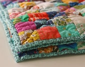 Scrappy Squares Baby Quilt