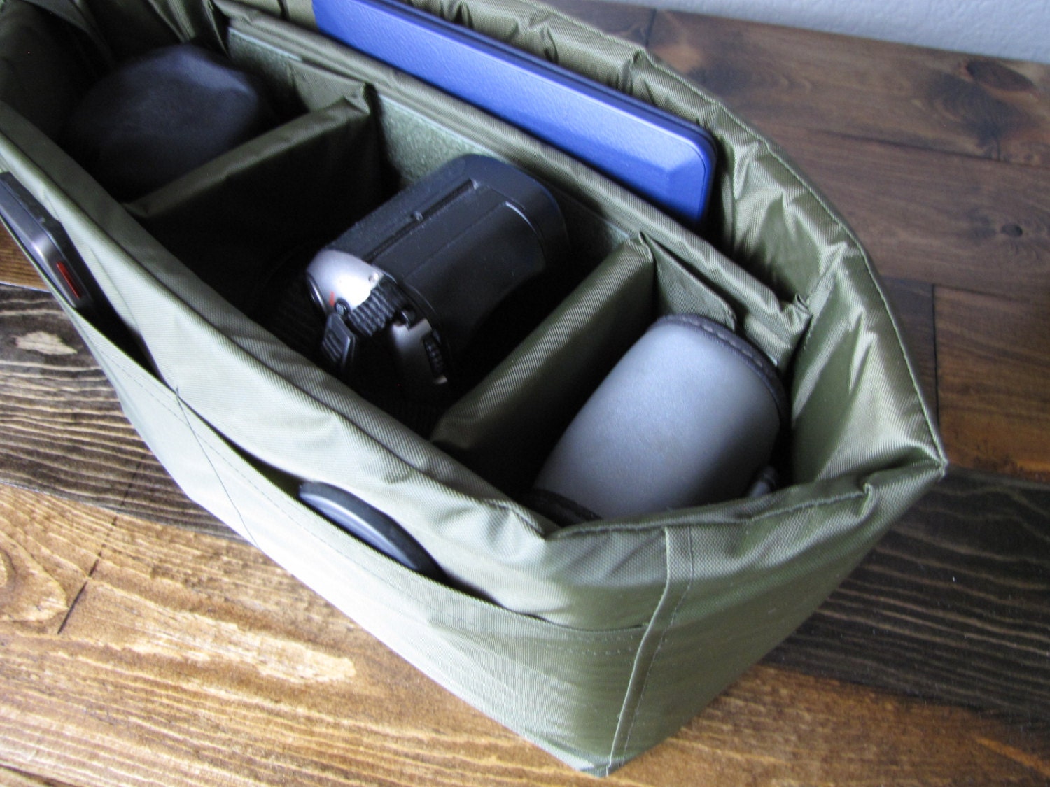 Camera Bag Insert Adjustable Dividers Ready to SHIP