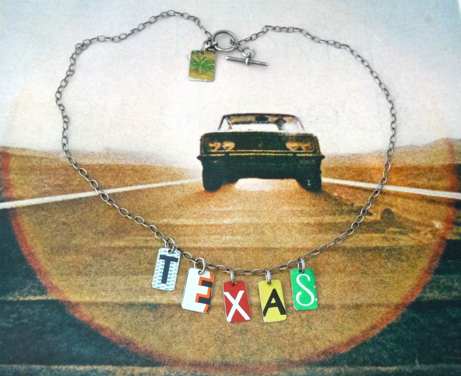 Tin Jewelry Recycled Tin Upcycled Tin by fatcatjewelrystudio