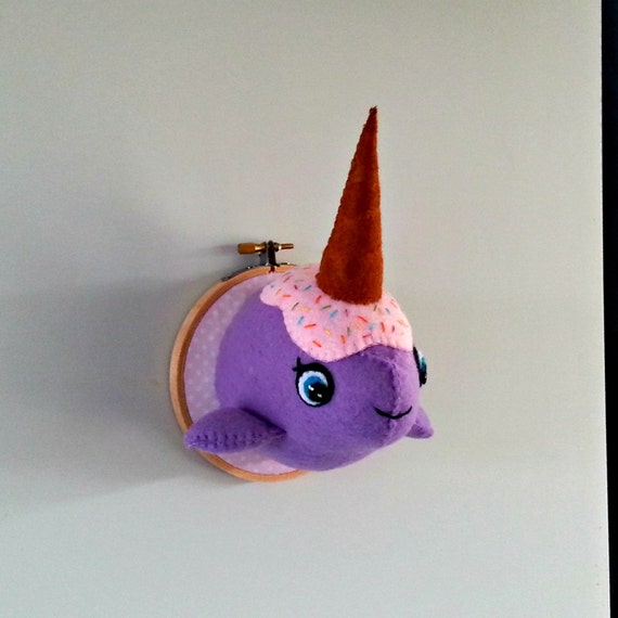 narwhal ice cream plush