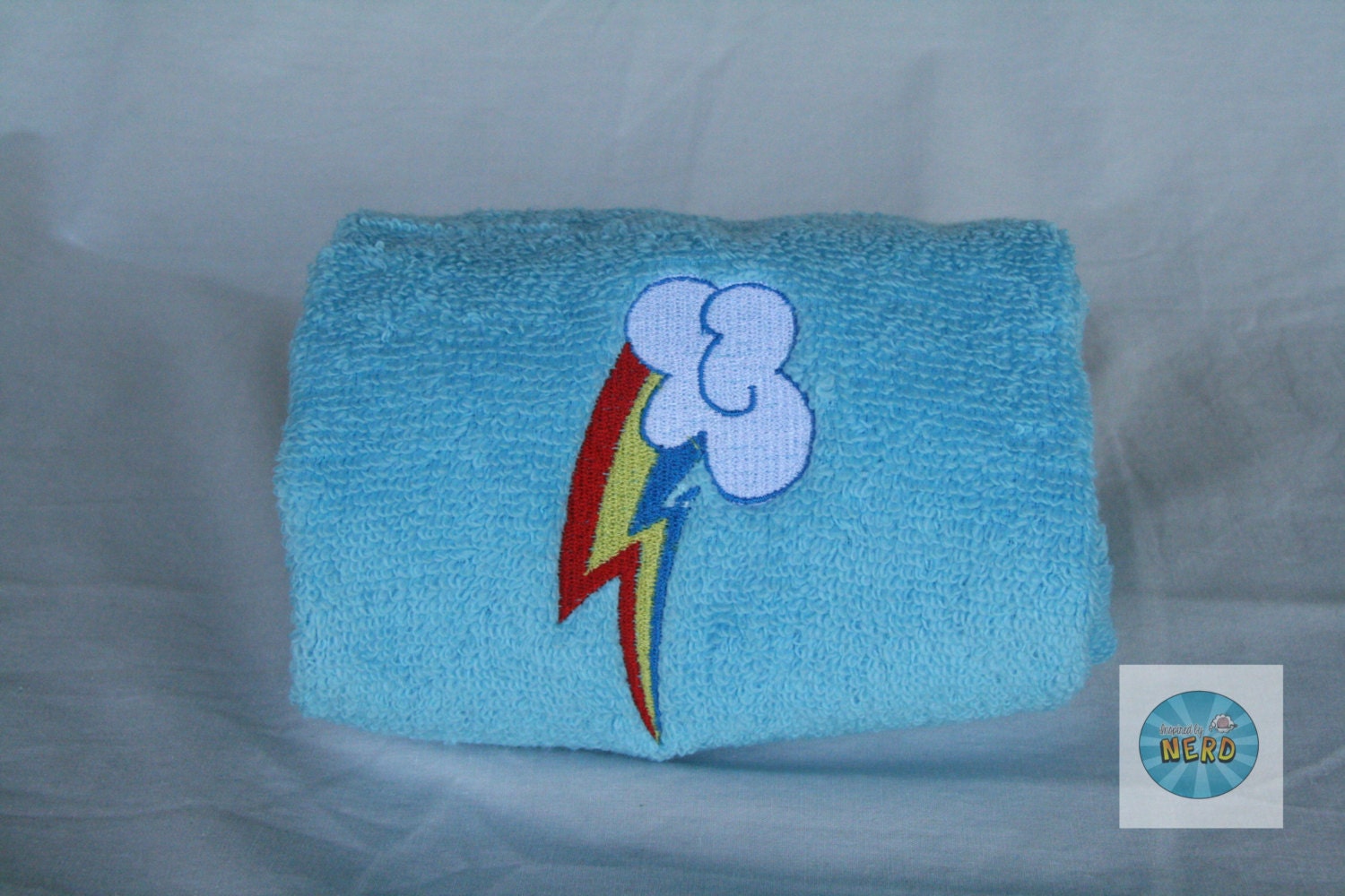 My Little Pony Inspired Hand Towel Rainbow Dash Cutie Mark