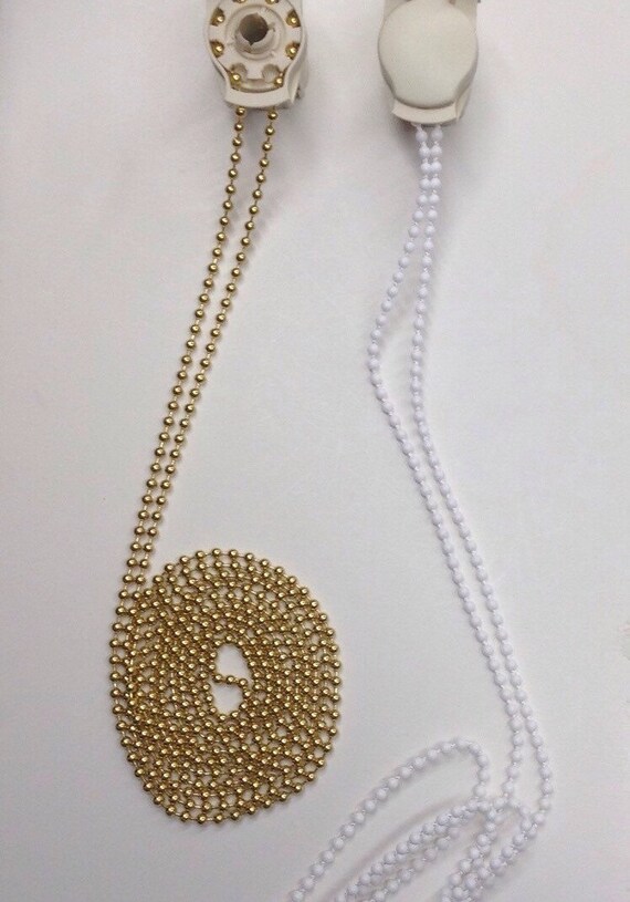 Continuous Plastic Bead Chain Loop 3' RollEase Rowleys