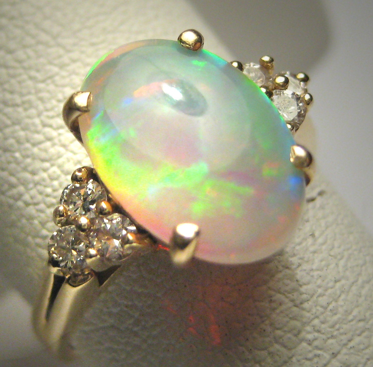 vintage opal rings