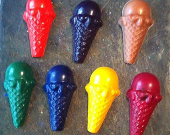 Ice cream crayons