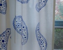 Abat-jour Paisley Rouge Sur Mesure - Fabriqué à La Commande - Douille E27 - UK