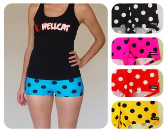 Polka Dot Roller Derby Shorts - Pre-Order - CLEARANCE