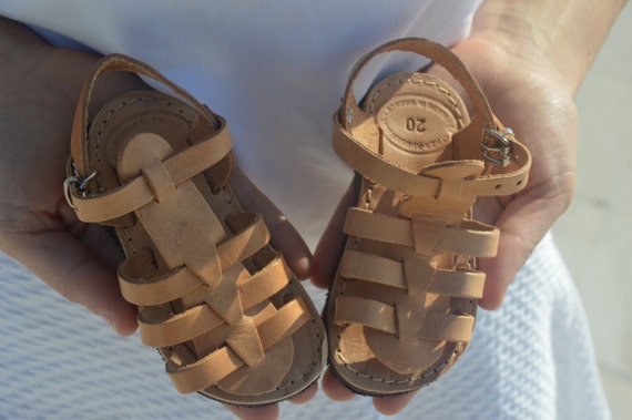 Childrens greek sandals! Leather sandals, for kids and babies.sandals ...
